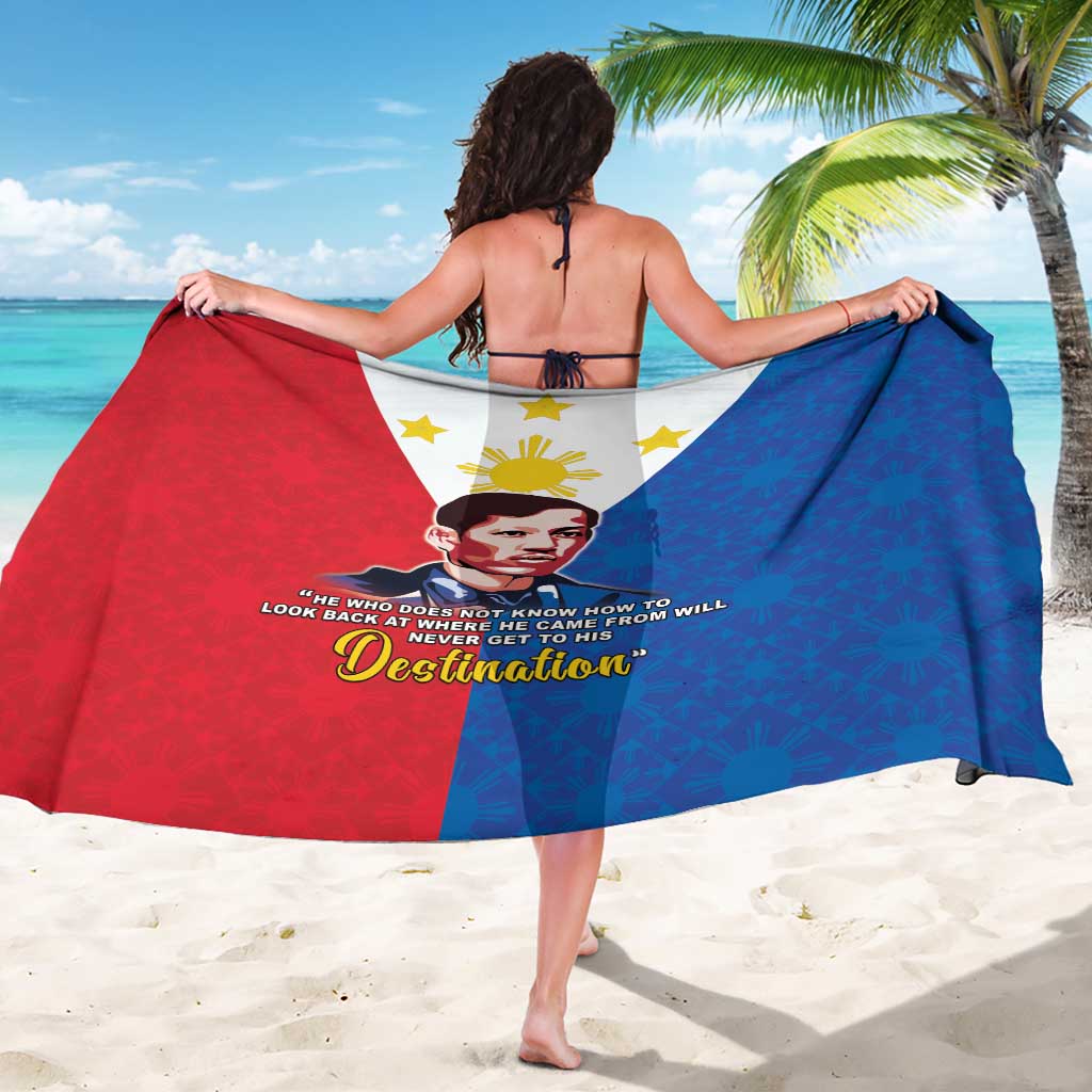Philippines Filipinos Sarong Jose Rizal Flag Style