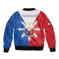 Philippines Filipinos Sleeve Zip Bomber Jacket Jose Rizal Flag Style