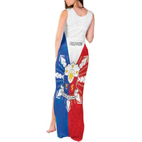 Philippines Filipinos Tank Maxi Dress Jose Rizal Flag Style
