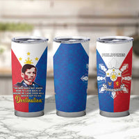 Philippines Filipinos Tumbler Cup Jose Rizal Flag Style