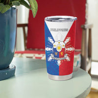 Philippines Filipinos Tumbler Cup Jose Rizal Flag Style
