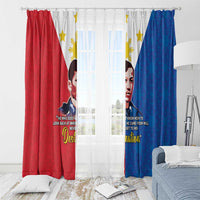 Philippines Filipinos Window Curtain Jose Rizal Flag Style