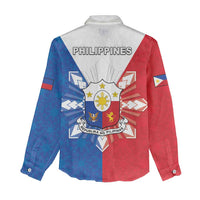 Philippines Filipinos Women Casual Shirt Jose Rizal Flag Style