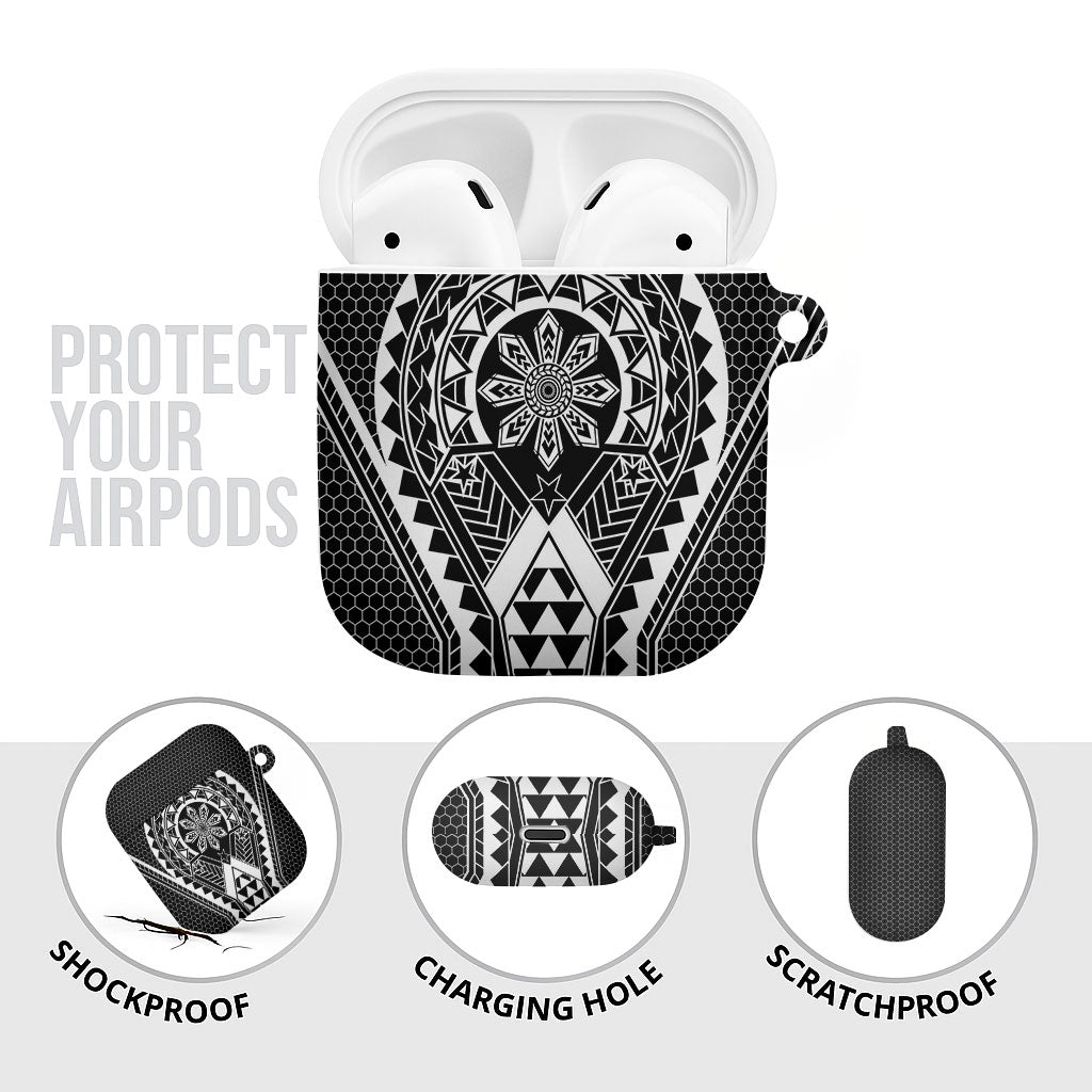 Philippines Batok Tribal Inspired Tattoo Black AirPods Case