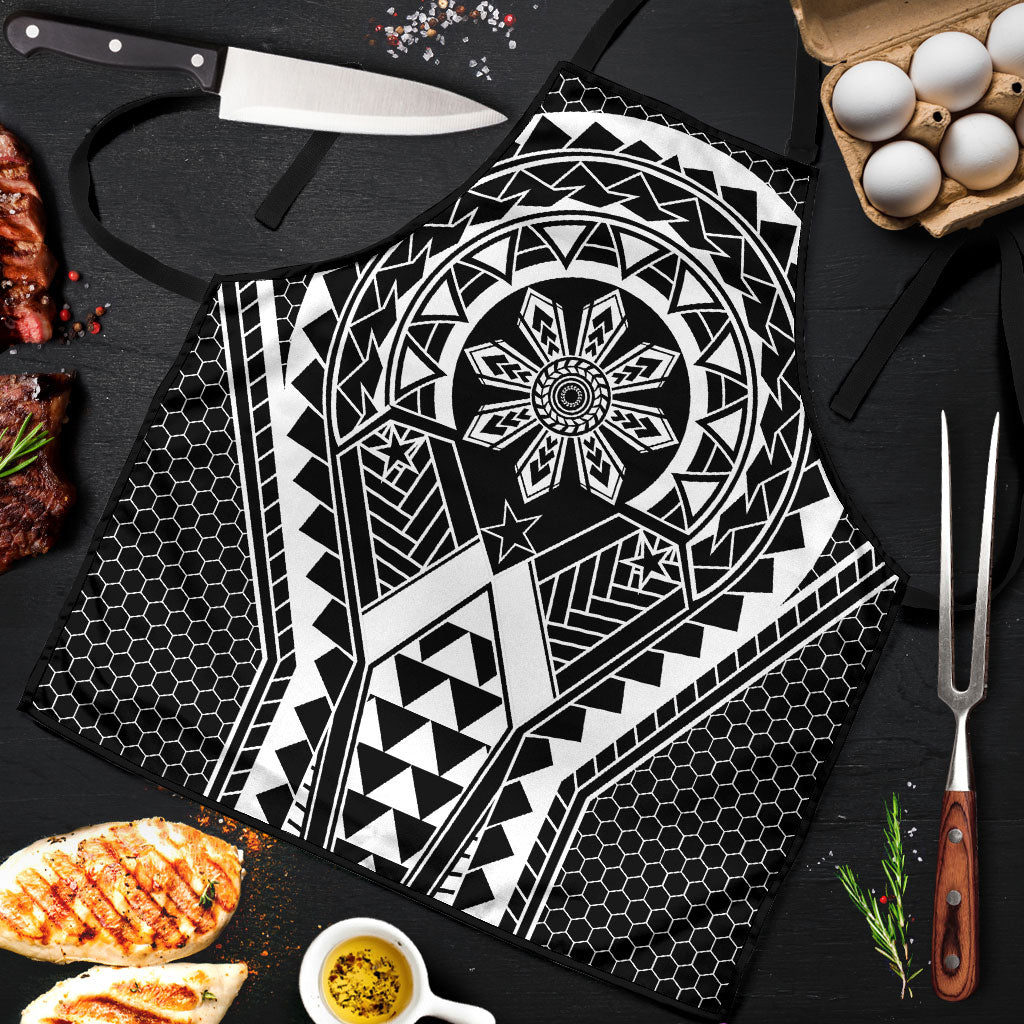 Philippines Batok Tribal Inspired Tattoo Black Apron