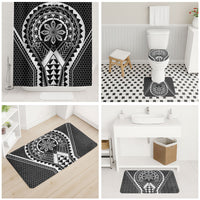 Philippines Batok Tribal Inspired Tattoo Black Bathroom Set