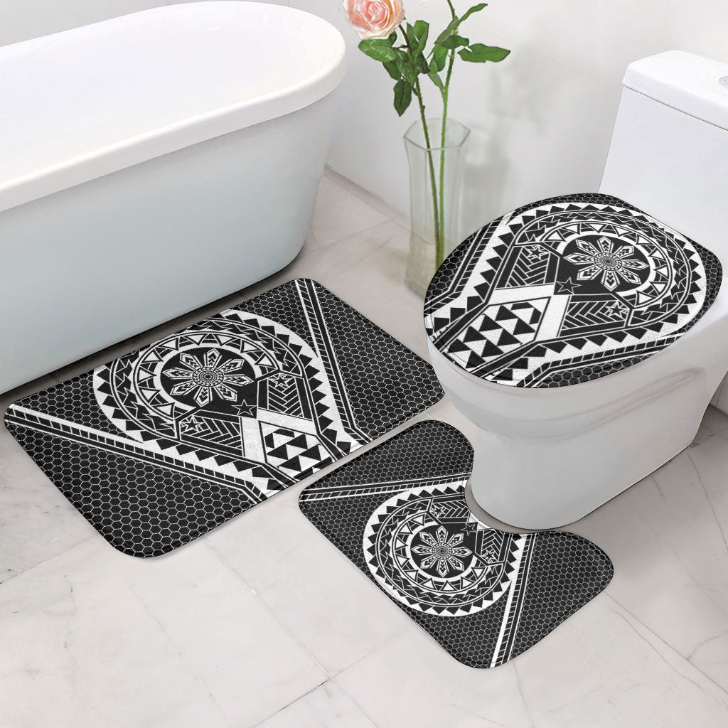 Philippines Batok Tribal Inspired Tattoo Black Bathroom Set