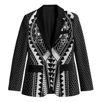 Philippines Batok Tribal Inspired Tattoo Black Blazer