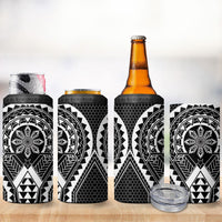 Philippines Batok Tribal Inspired Tattoo Black 4 in 1 Can Cooler Tumbler