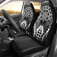 Philippines Batok Tribal Inspired Tattoo Black Car Seat Cover
