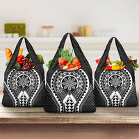 Philippines Batok Tribal Inspired Tattoo Black Grocery Bag