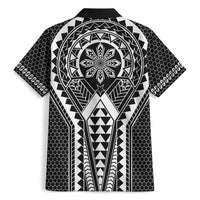 Philippines Batok Tribal Inspired Tattoo Black Hawaiian Shirt