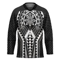Philippines Batok Tribal Inspired Tattoo Black Hockey Jersey