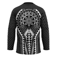 Philippines Batok Tribal Inspired Tattoo Black Hockey Jersey