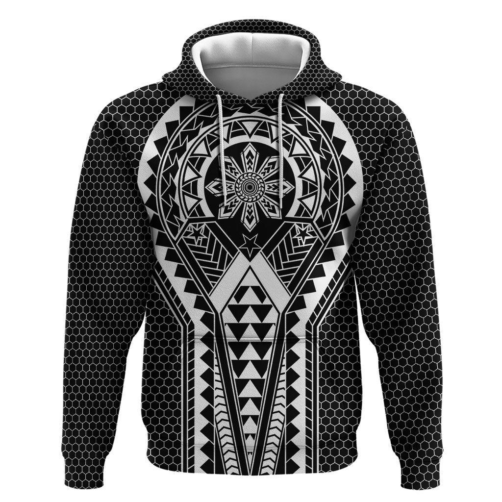 Philippines Batok Tribal Inspired Tattoo Black Hoodie