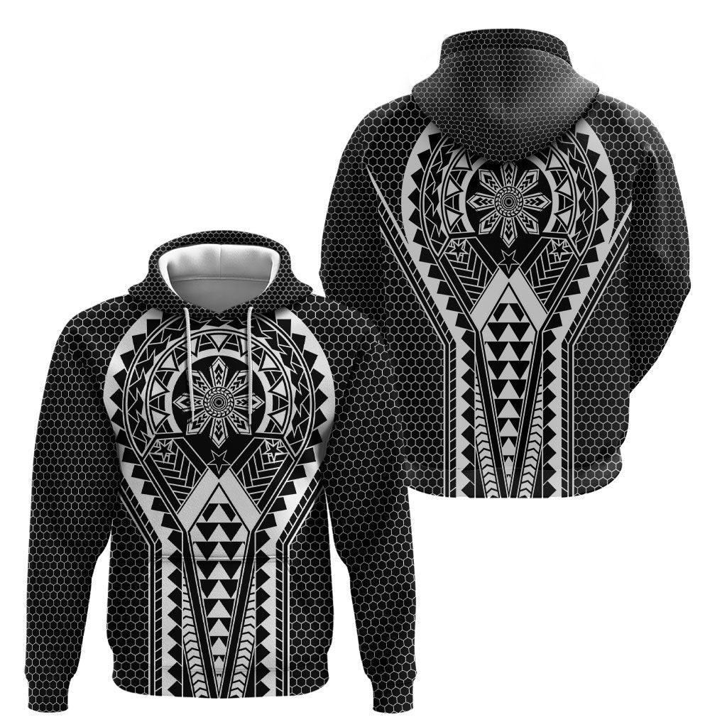 Philippines Batok Tribal Inspired Tattoo Black Hoodie