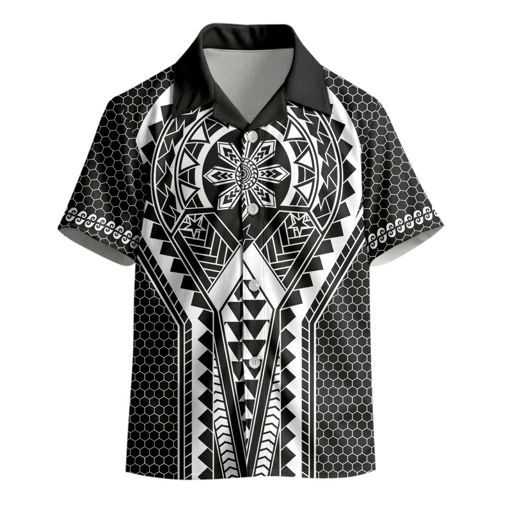 Philippines Batok Tribal Inspired Tattoo Black Kid Hawaiian Shirt