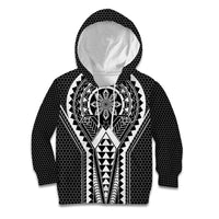 Philippines Batok Tribal Inspired Tattoo Black Kid Hoodie