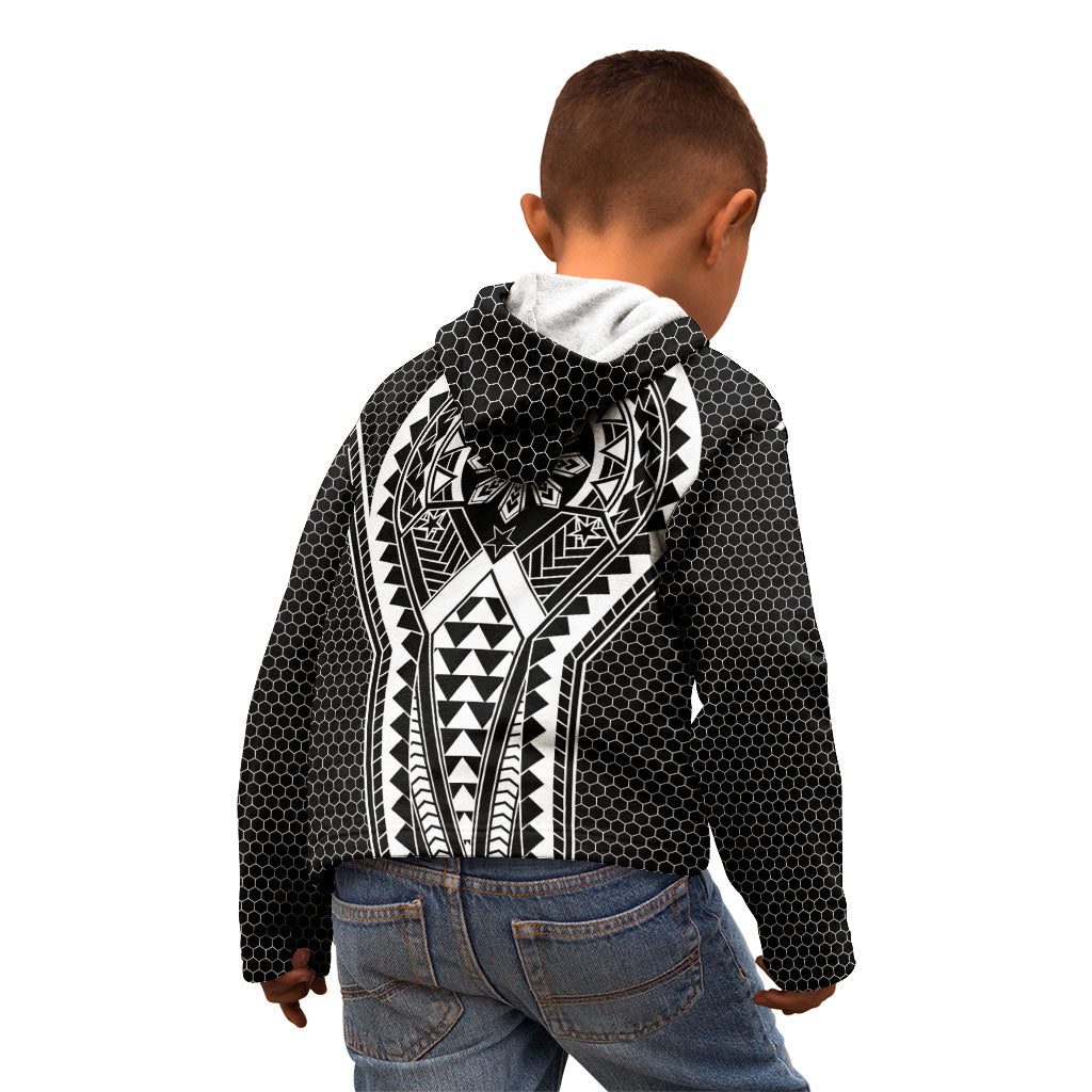 Philippines Batok Tribal Inspired Tattoo Black Kid Hoodie