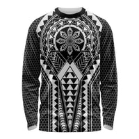 Philippines Batok Tribal Inspired Tattoo Black Long Sleeve Shirt