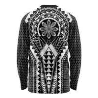 Philippines Batok Tribal Inspired Tattoo Black Long Sleeve Shirt