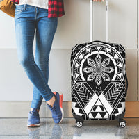Philippines Batok Tribal Inspired Tattoo Black Luggage Cover
