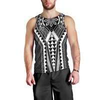 Philippines Batok Tribal Inspired Tattoo Black Men Tank Top