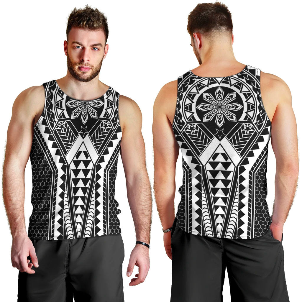 Philippines Batok Tribal Inspired Tattoo Black Men Tank Top
