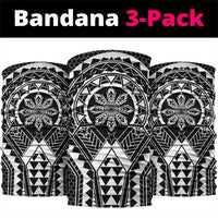 Philippines Batok Tribal Inspired Tattoo Black Neck Gaiter