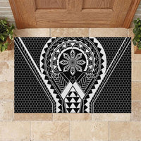 Philippines Batok Tribal Inspired Tattoo Black Rubber Doormat