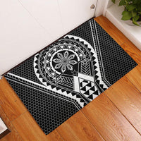 Philippines Batok Tribal Inspired Tattoo Black Rubber Doormat