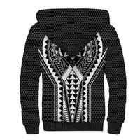 Philippines Batok Tribal Inspired Tattoo Black Sherpa Hoodie