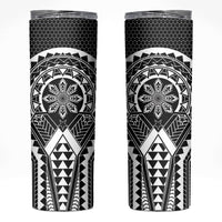 Philippines Batok Tribal Inspired Tattoo Black Skinny Tumbler