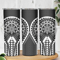 Philippines Batok Tribal Inspired Tattoo Black Skinny Tumbler