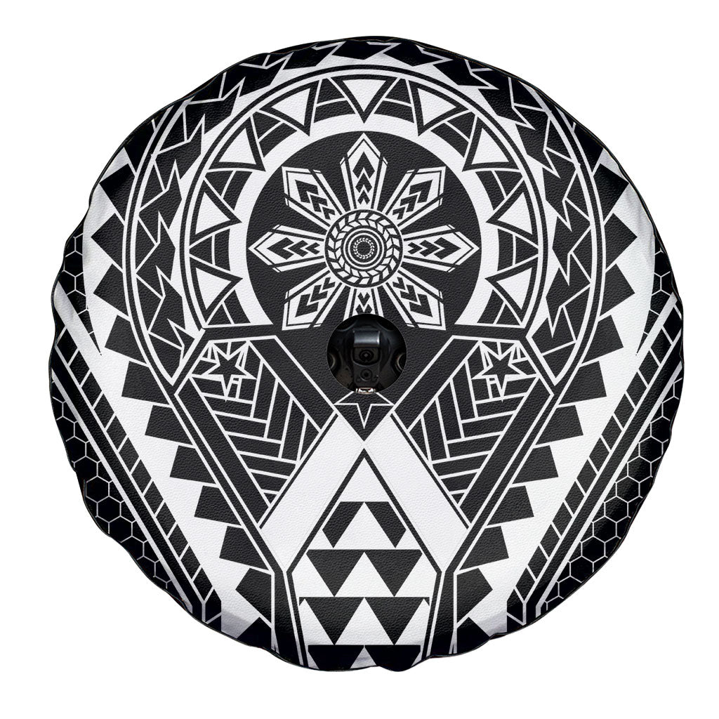 Philippines Batok Tribal Inspired Tattoo Black Spare Tire Cover