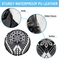 Philippines Batok Tribal Inspired Tattoo Black Spare Tire Cover