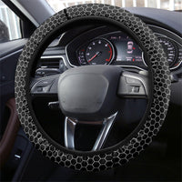 Philippines Batok Tribal Inspired Tattoo Black Steering Wheel Cover