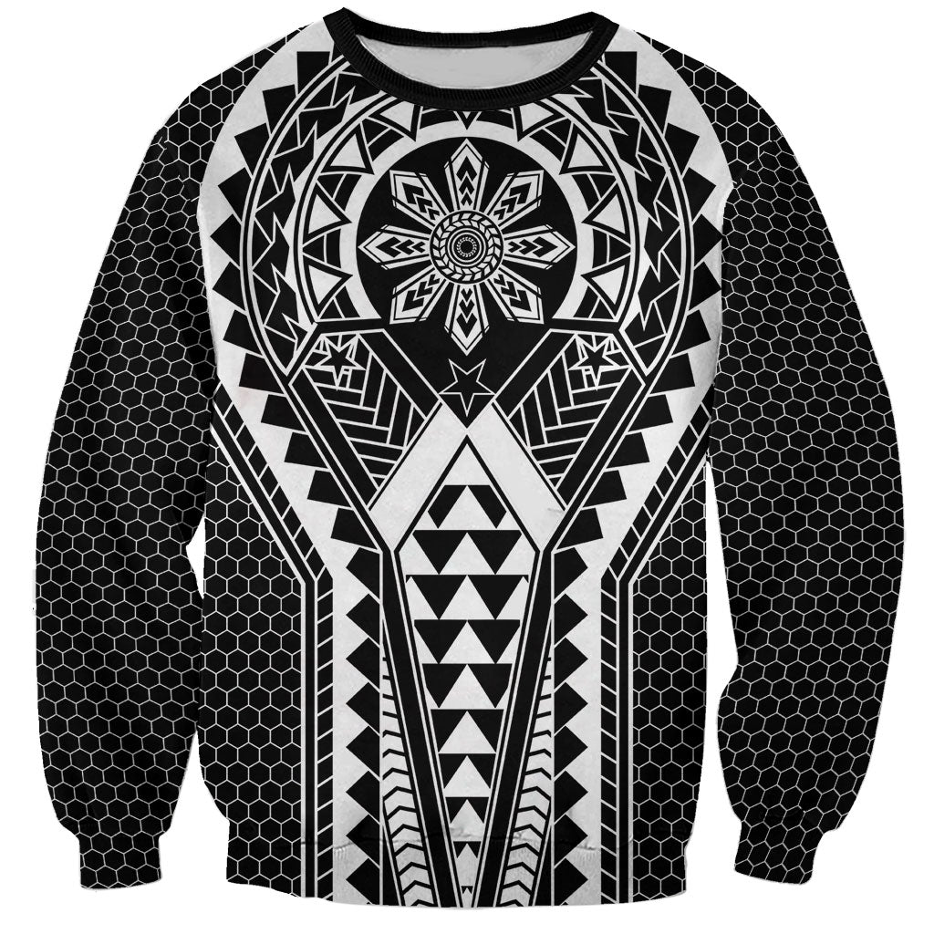 Philippines Batok Tribal Inspired Tattoo Black Sweatshirt