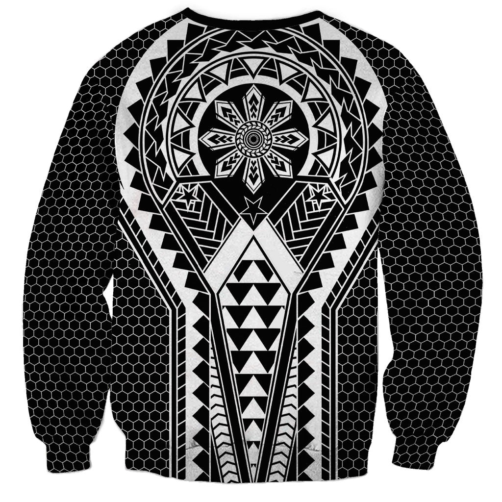 Philippines Batok Tribal Inspired Tattoo Black Sweatshirt