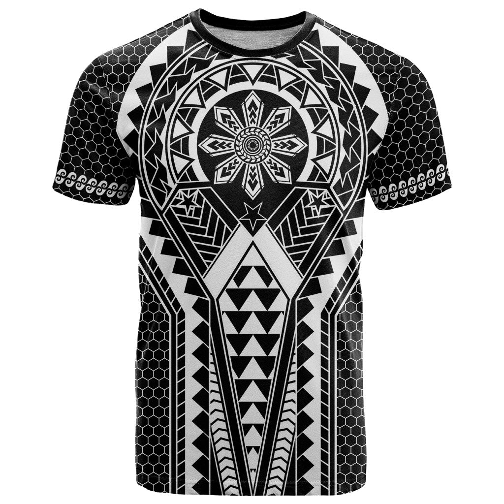 Philippines Batok Tribal Inspired Tattoo Black T Shirt