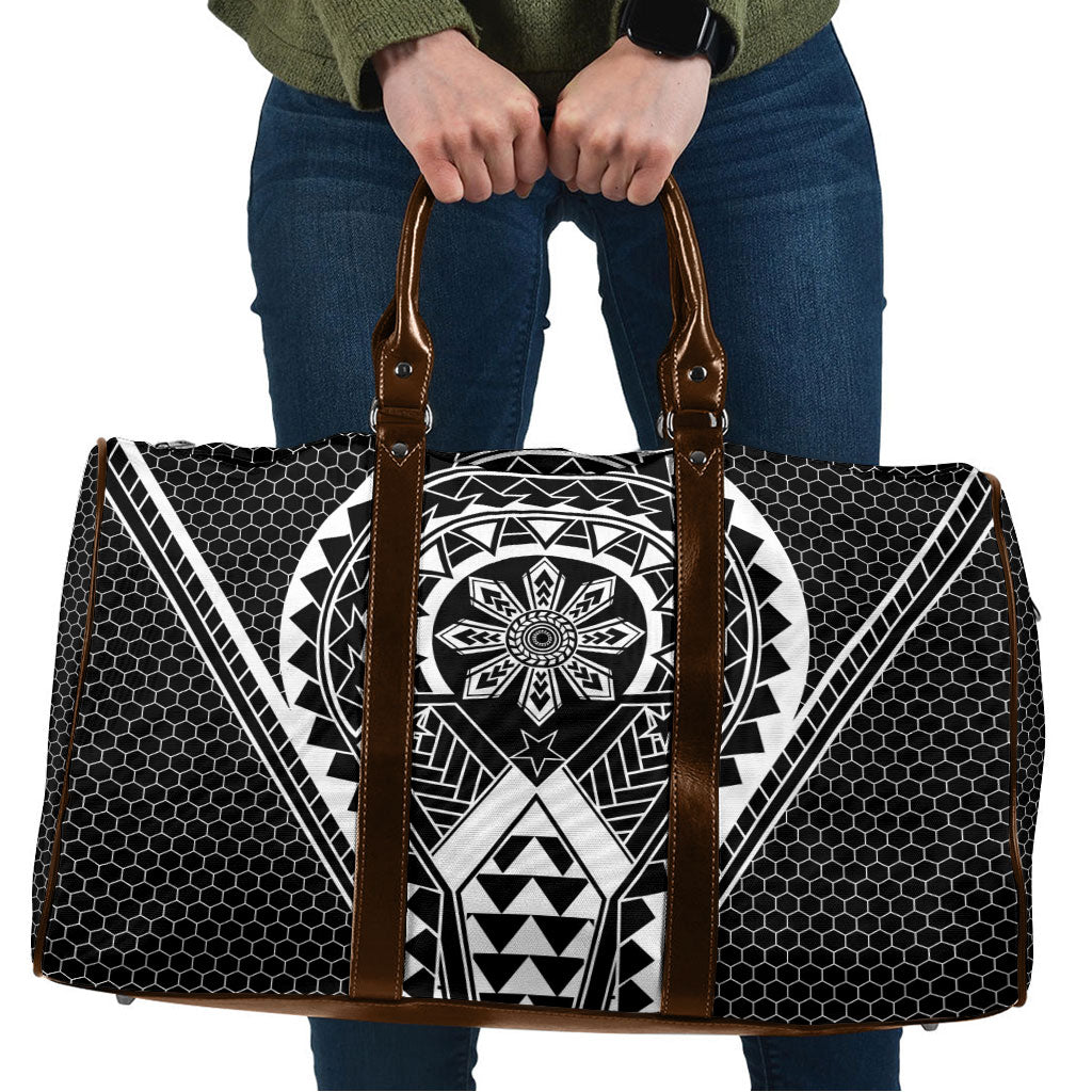 Philippines Batok Tribal Inspired Tattoo Black Travel Bag
