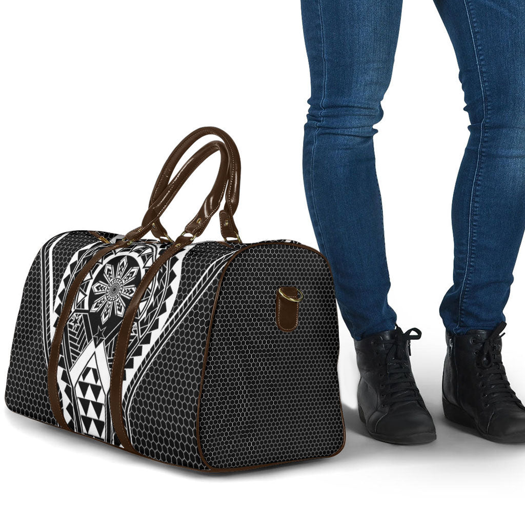 Philippines Batok Tribal Inspired Tattoo Black Travel Bag