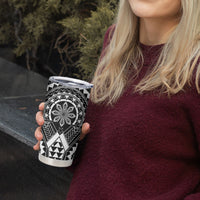 Philippines Batok Tribal Inspired Tattoo Black Tumbler Cup