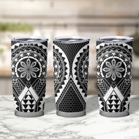 Philippines Batok Tribal Inspired Tattoo Black Tumbler Cup