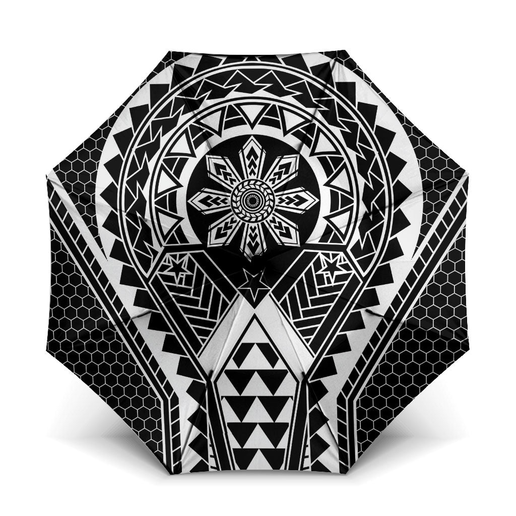 Philippines Batok Tribal Inspired Tattoo Black Umbrella