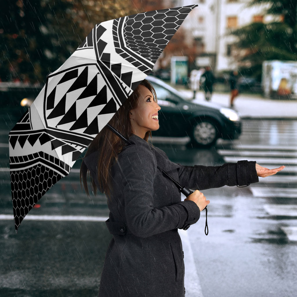Philippines Batok Tribal Inspired Tattoo Black Umbrella