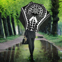 Philippines Batok Tribal Inspired Tattoo Black Umbrella