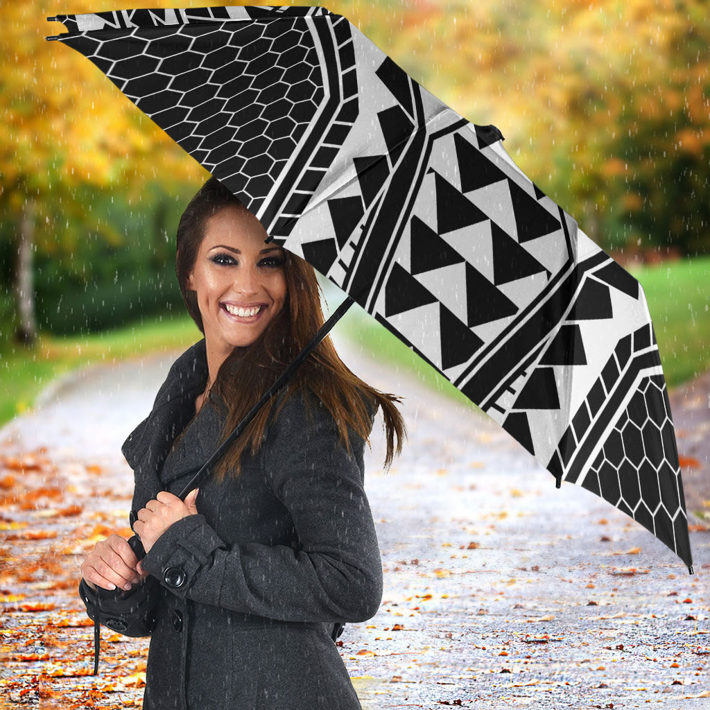 Philippines Batok Tribal Inspired Tattoo Black Umbrella