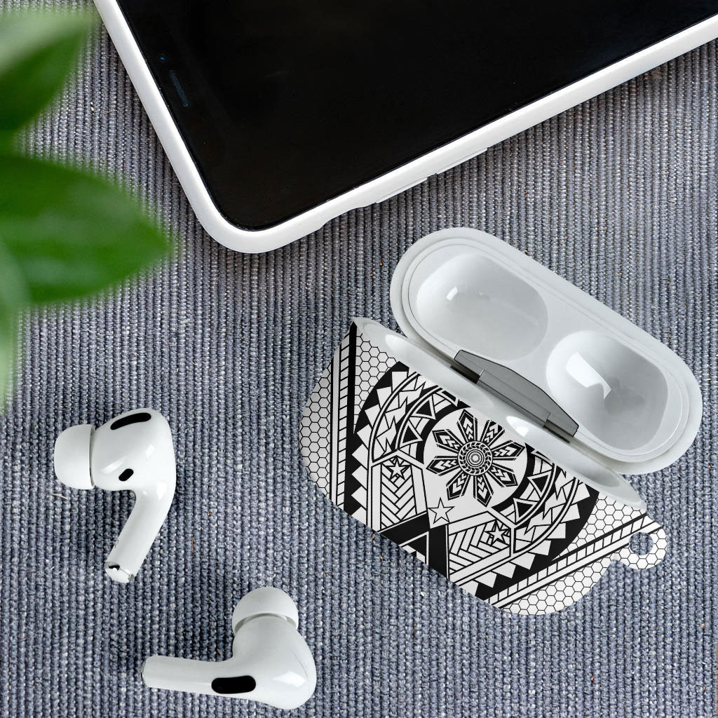 Philippines Batok Tribal Inspired Tattoo White AirPods Case