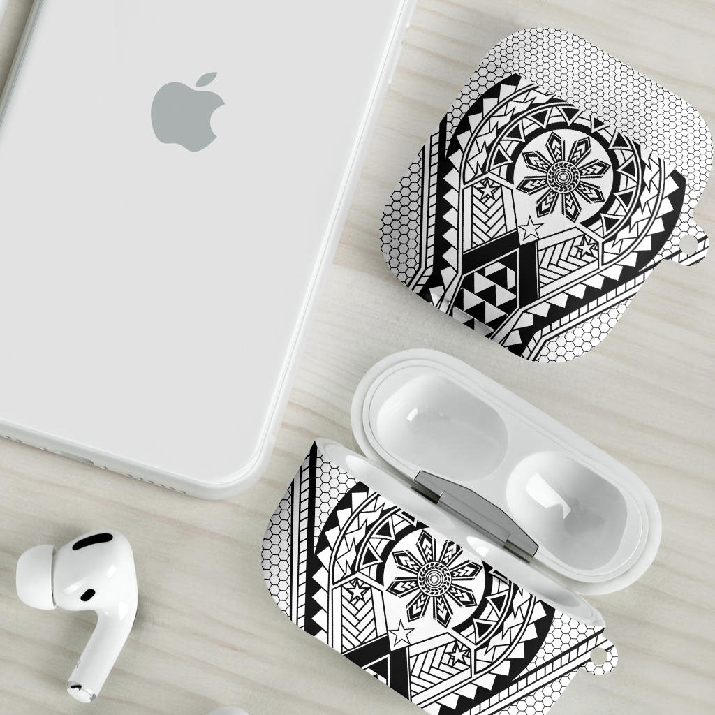 Philippines Batok Tribal Inspired Tattoo White AirPods Case